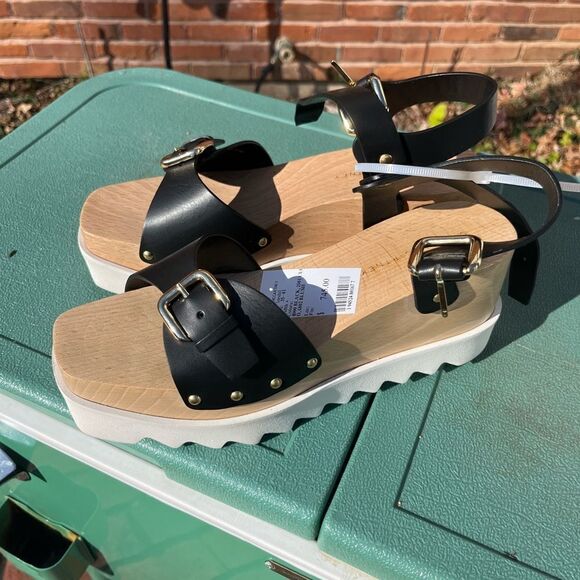 Stella McCartney Elyse Wedge Platform Sandals NWT - Picture 4 of 12